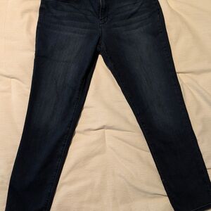 1822 Denim Women's Dark Blue Straight Leg Jeans